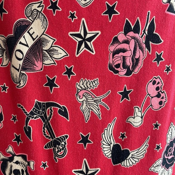 Torrid - Mini Studio Luxe Ponte Babydoll Dress - Picture 7 of 10